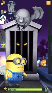 ミニオンラッシュ ハロウィンのミスアクション
