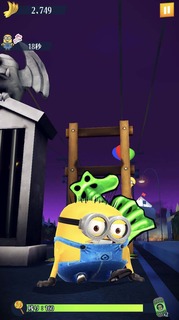 ミニオンラッシュ ハロウィンのミスアクション
