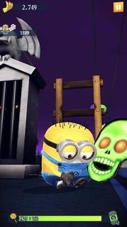 ミニオンラッシュ ハロウィンのミスアクション