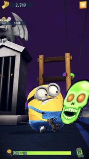 ミニオンラッシュ ハロウィンのミスアクション