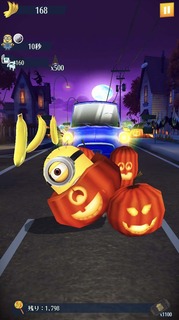 ミニオンラッシュ ハロウィンのミスアクション