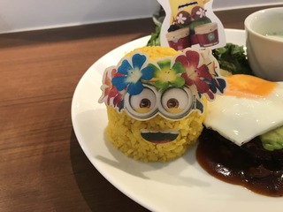 ミニオンカフェ20170820