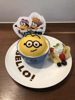 ミニオンカフェ20180826