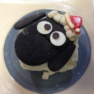 ひつじのショーンのクリスマスケーキ
